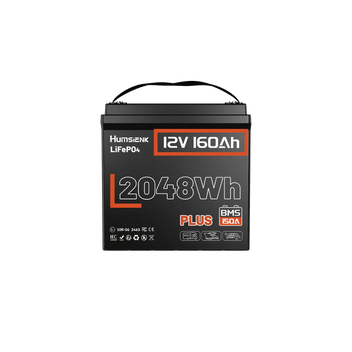 Humsienk 12V 160Ah Plus LiFePO4 Battery with 150A BMS