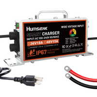 Humsienk 48V 15A LiFePO4 Battery Charger