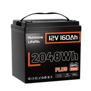 Humsienk 12V 160Ah Plus LiFePO4 Battery with 150A BMS