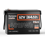 Humsienk 12V 314Ah Mini LiFePO4 Battery