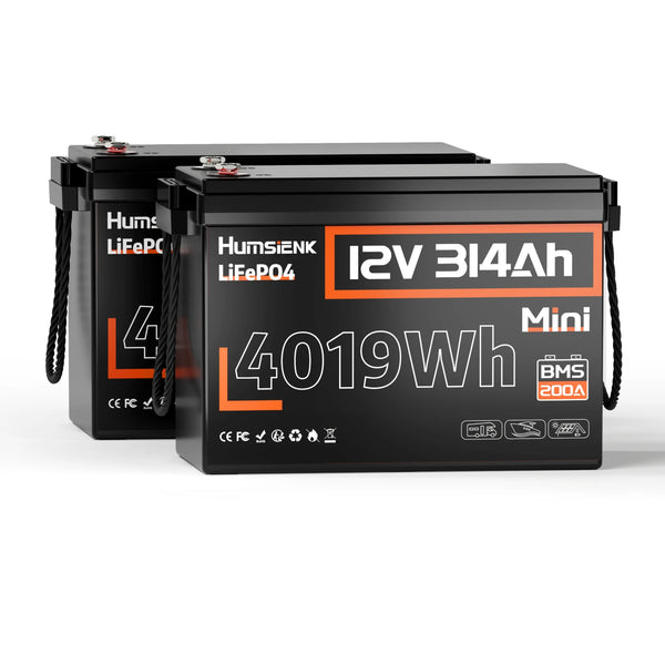 Humsienk 12V 314Ah Mini LiFePO4 Battery