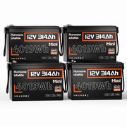Humsienk 12V 314Ah Mini LiFePO4 Battery