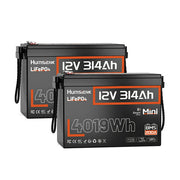 Humsienk 12V 314Ah Mini LiFePO4 Battery
