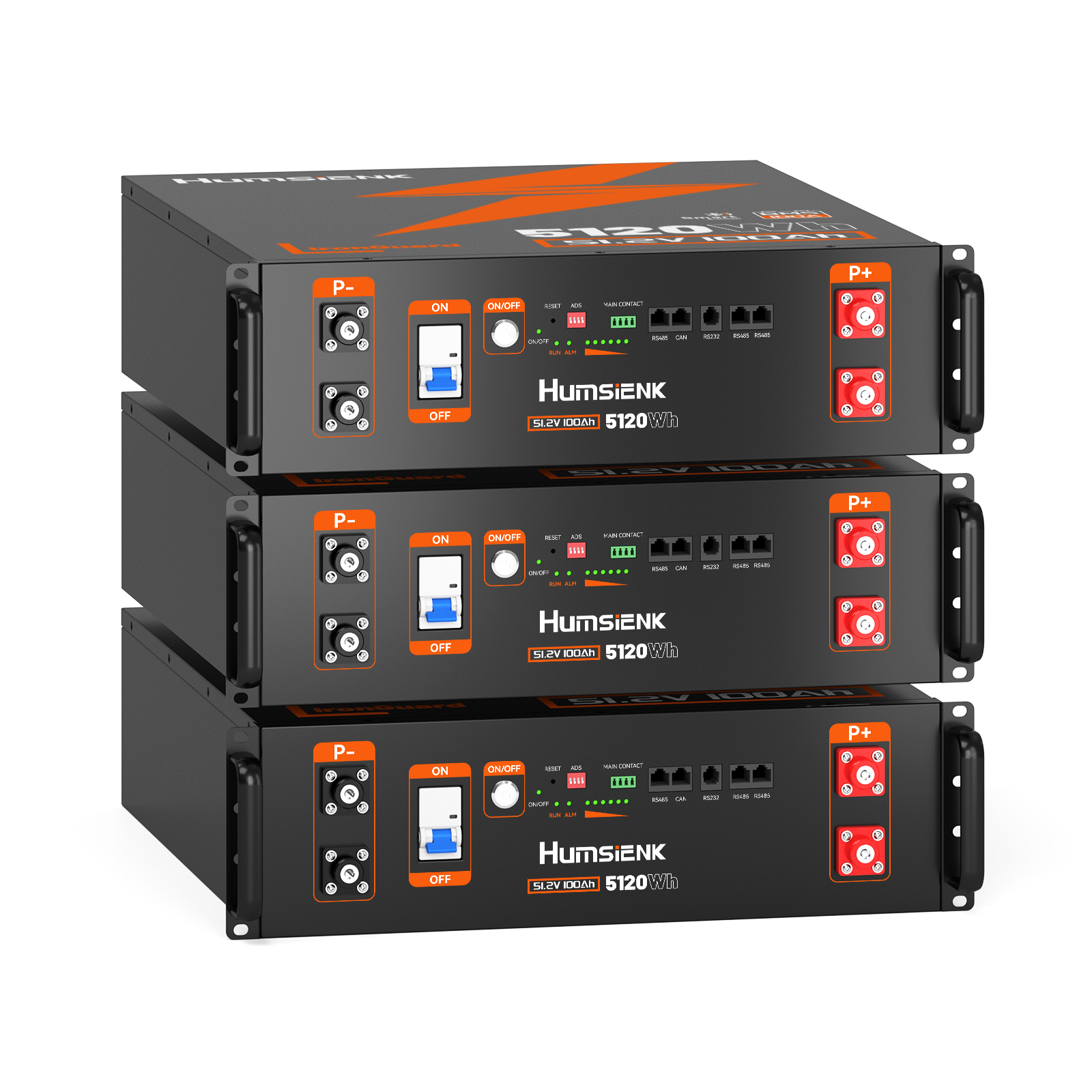 [Automatic 5% OFF] Humsienk 48V 100Ah 3U Server Rack LiFePO4 Battery ...