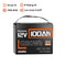 Humsienk 12V 100Ah Group 24 LiFePO4 Battery with 100A BMS